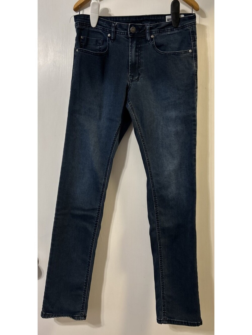 Axel Jeans by Buffalo David Bitton Slim Stretch 32x34 Dark Wash